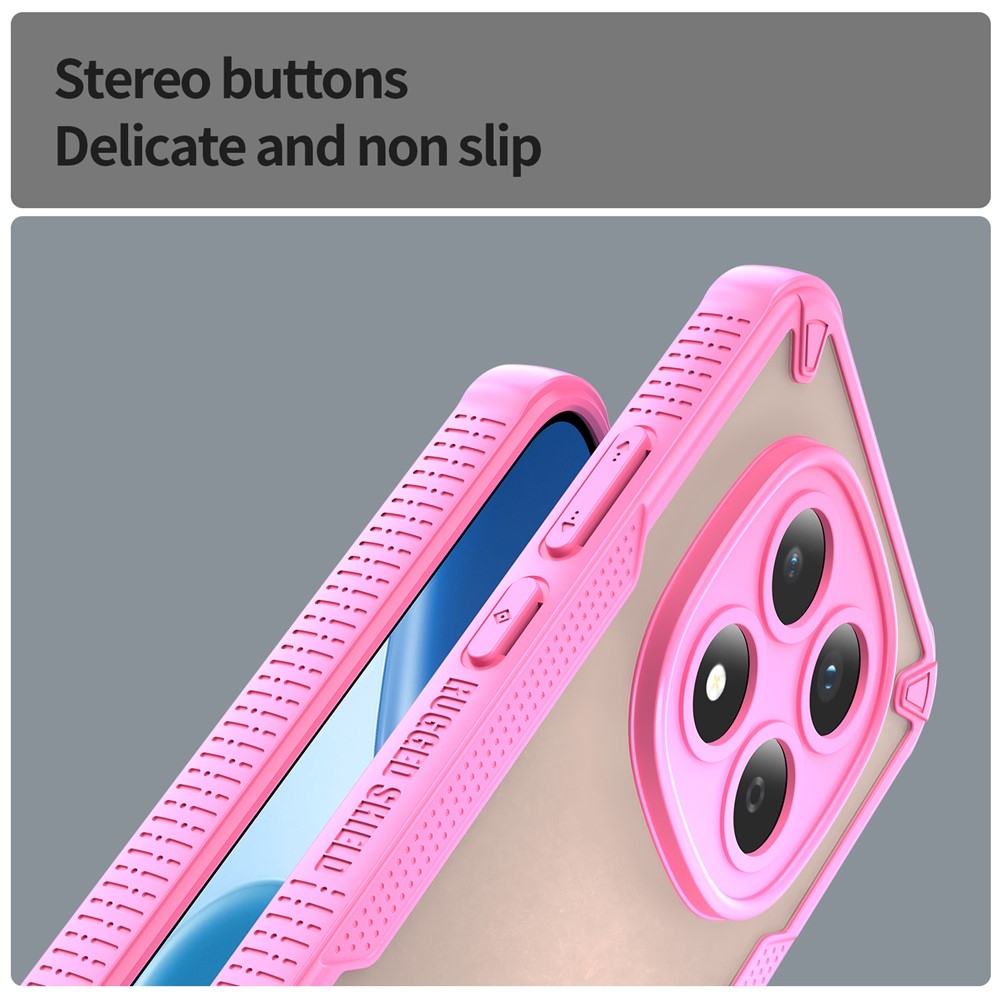 Frosted odolný kryt na Xiaomi Redmi Note 15 Pro 5G - růžový