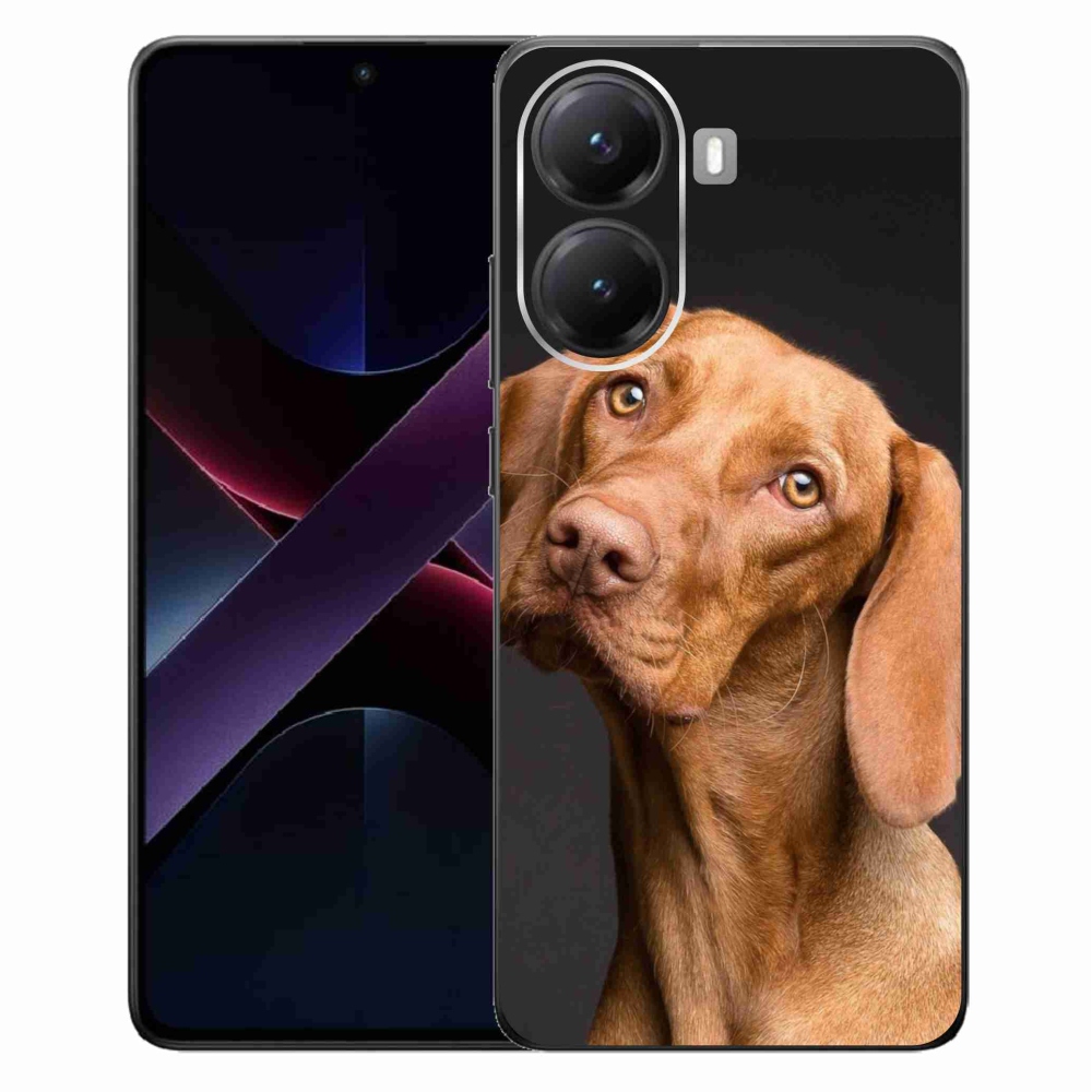 Gelový kryt mmCase na Xiaomi Poco X7 Pro 5G - maďarský ohař