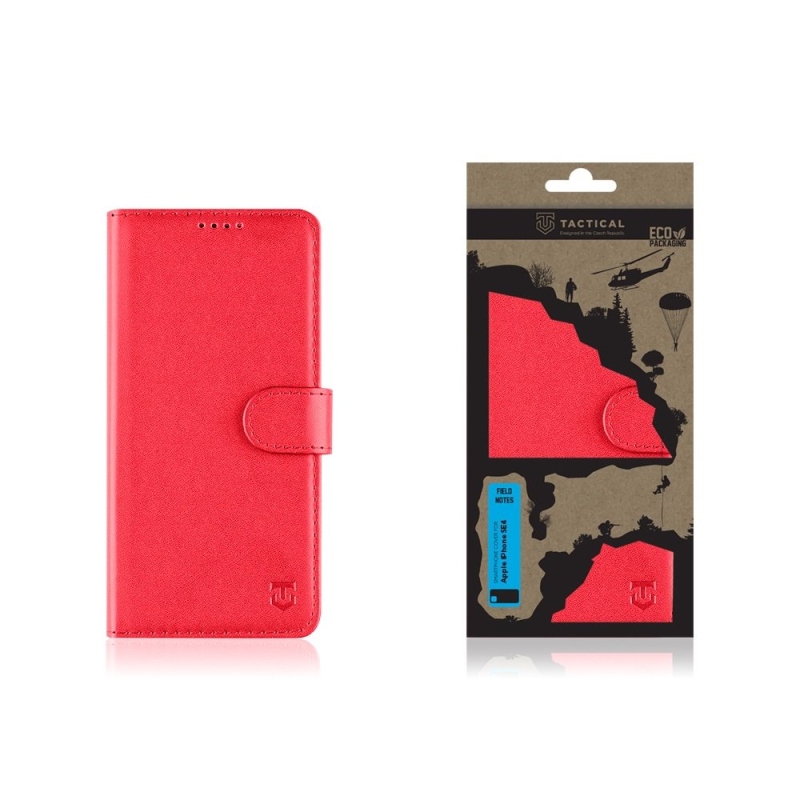 Tactical Field Notes pro Apple iPhone SE4 Red
