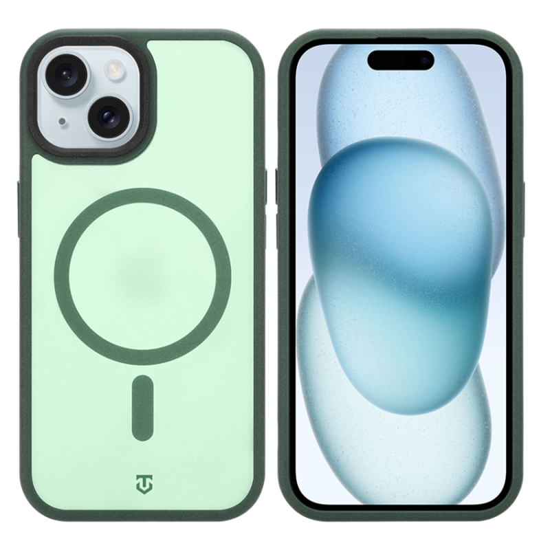 Tactical MagForce Hypersand Kryt pro Apple iPhone 15 Forest Green