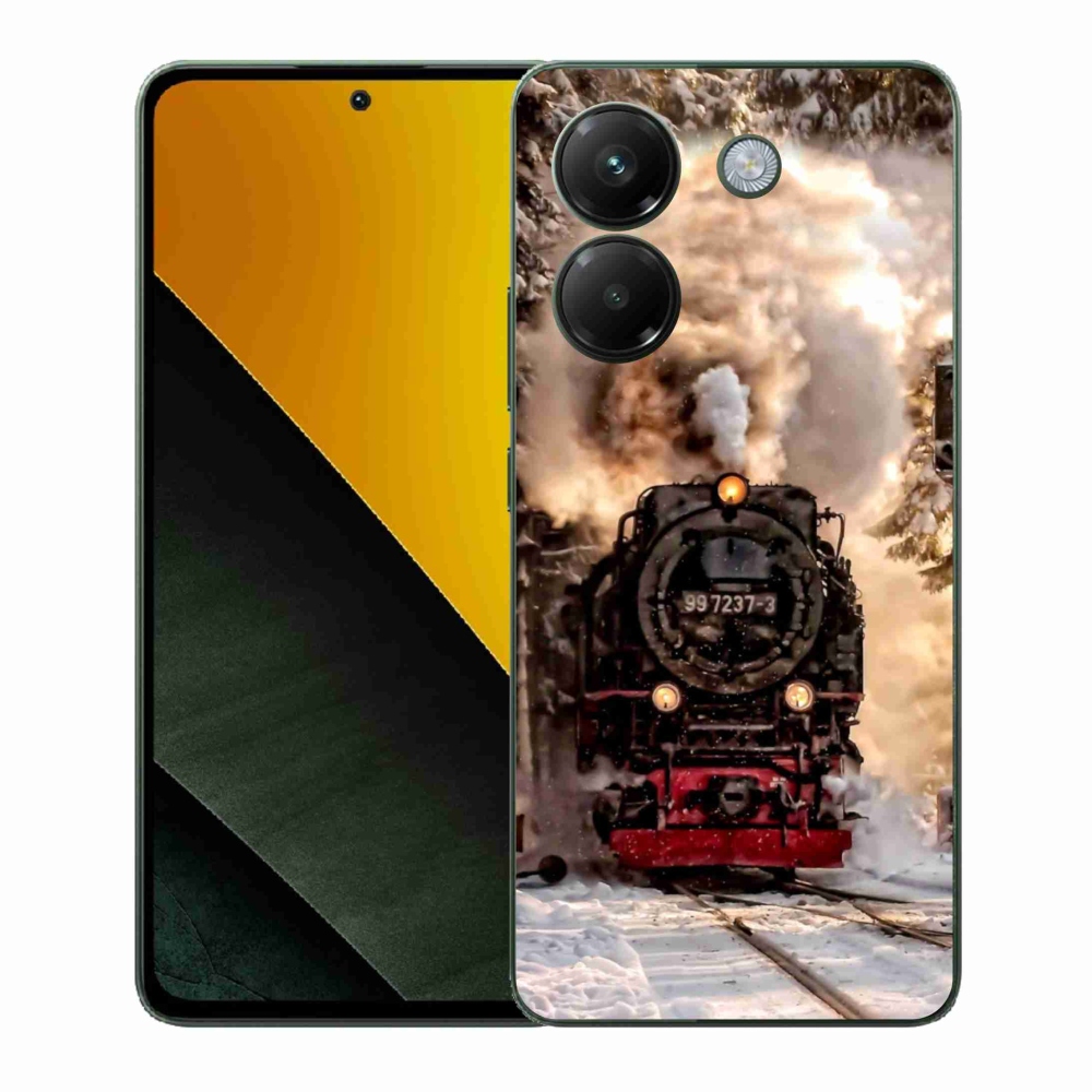 Gelový kryt mmCase na Xiaomi Poco M7 Pro 5G - vlak