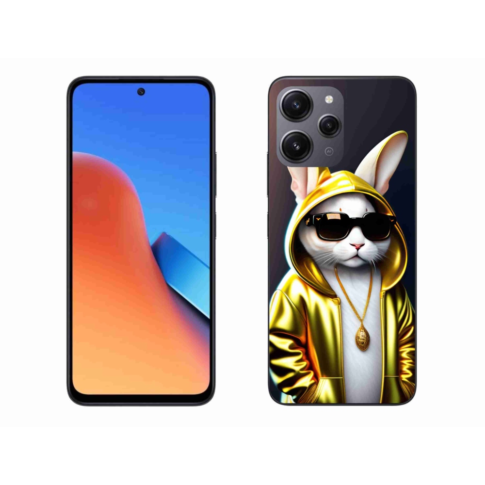 Gelový kryt mmCase na Xiaomi Redmi 12 - kočka boss