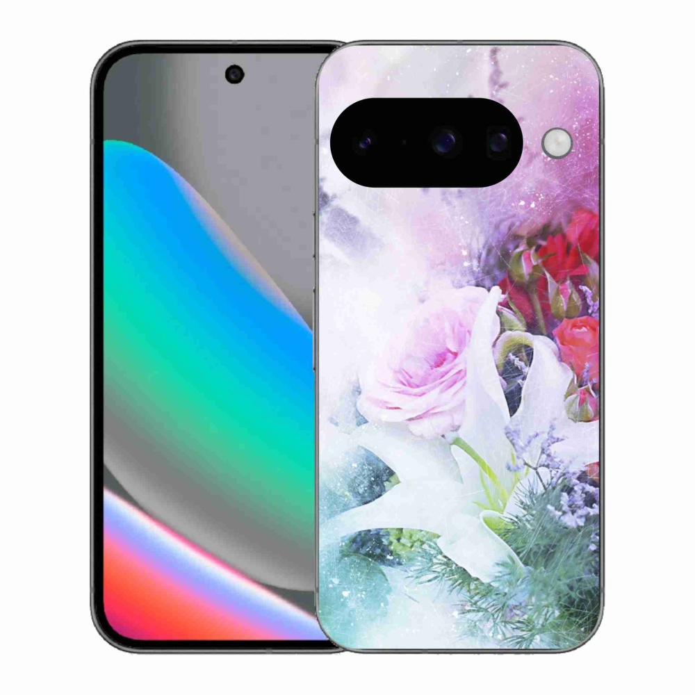Gelový kryt mmCase na Google Pixel 10 - květiny 4