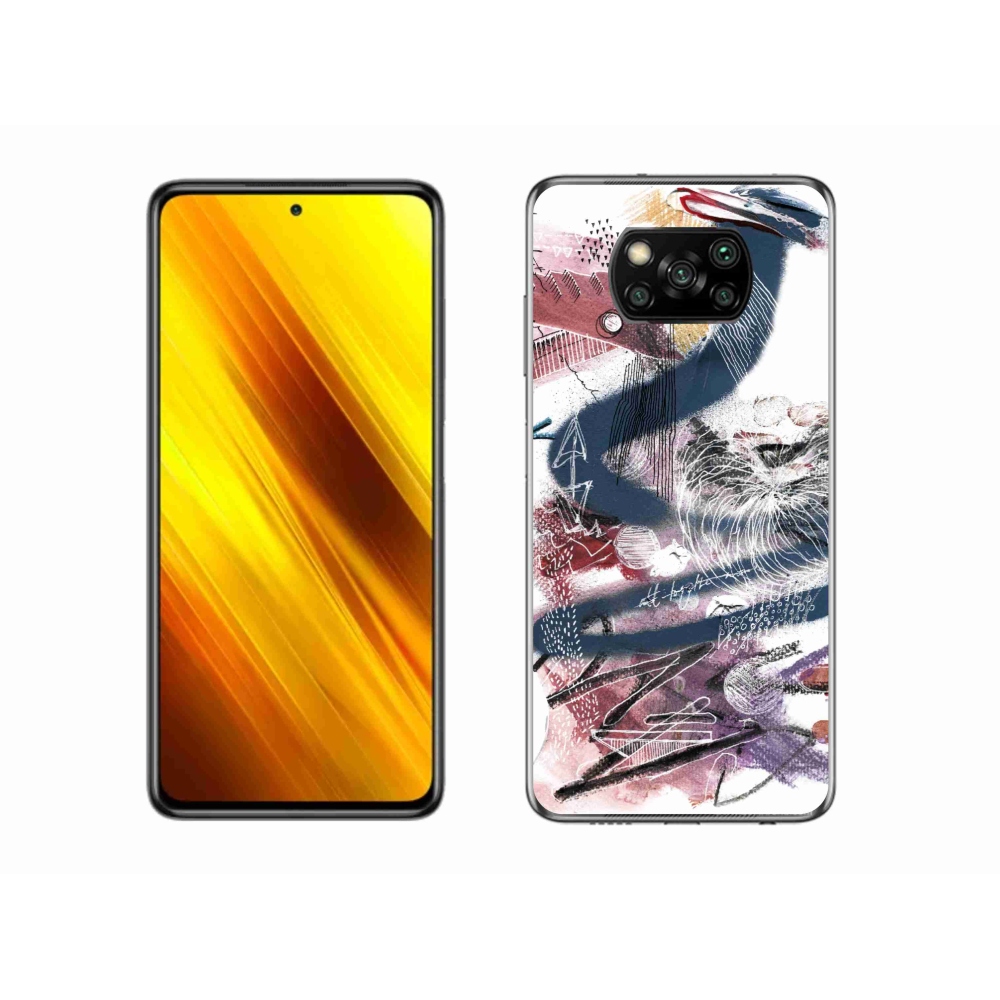 Gelový kryt mmCase na Xiaomi Poco X3 Pro - abstraktní motiv 28