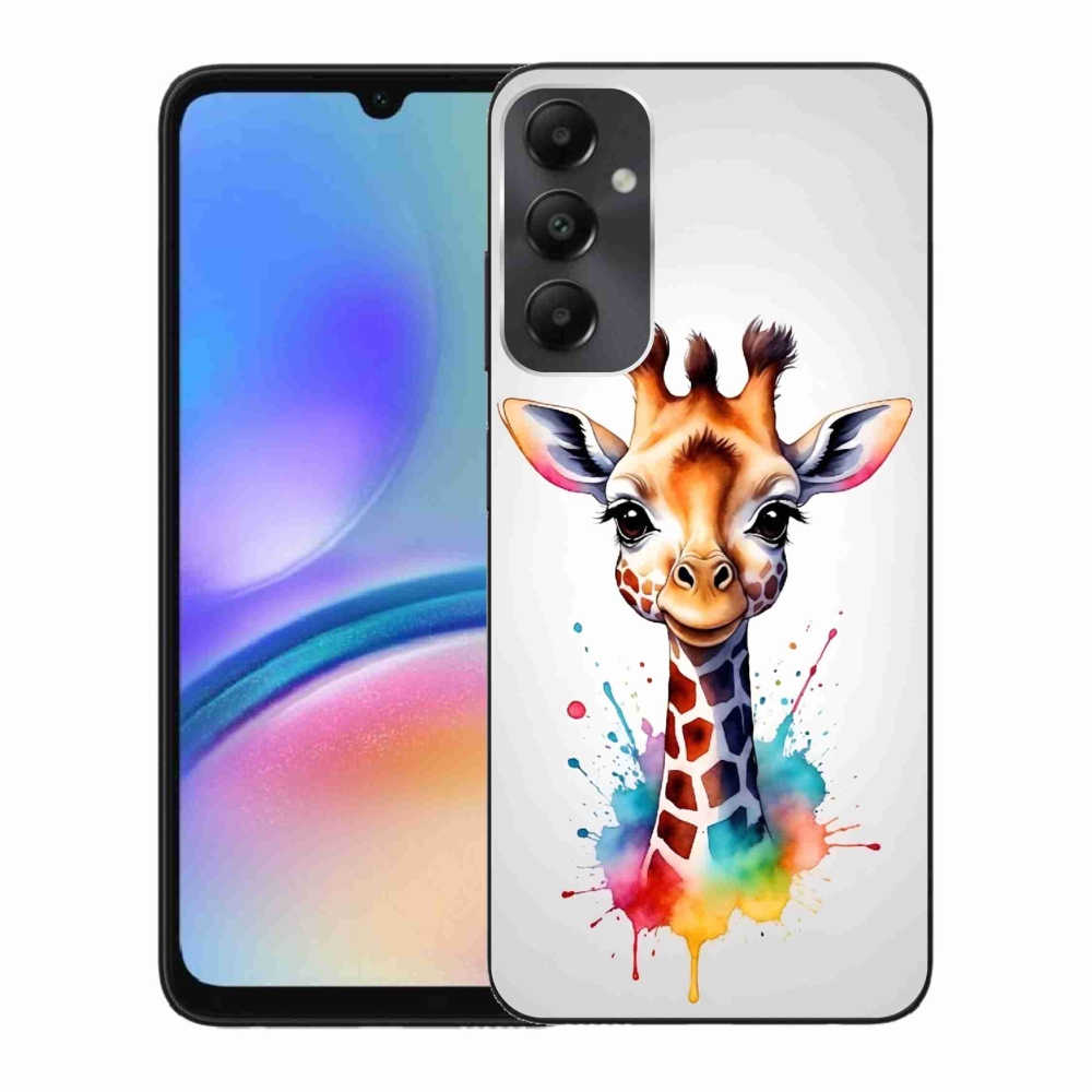 Gelový kryt mmCase na Samsung Galaxy A05s - žirafa 1