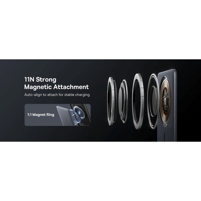 Baseus PicoGo AM41 20W Magnetická Powerbanka 5000mAh Natural Titanium