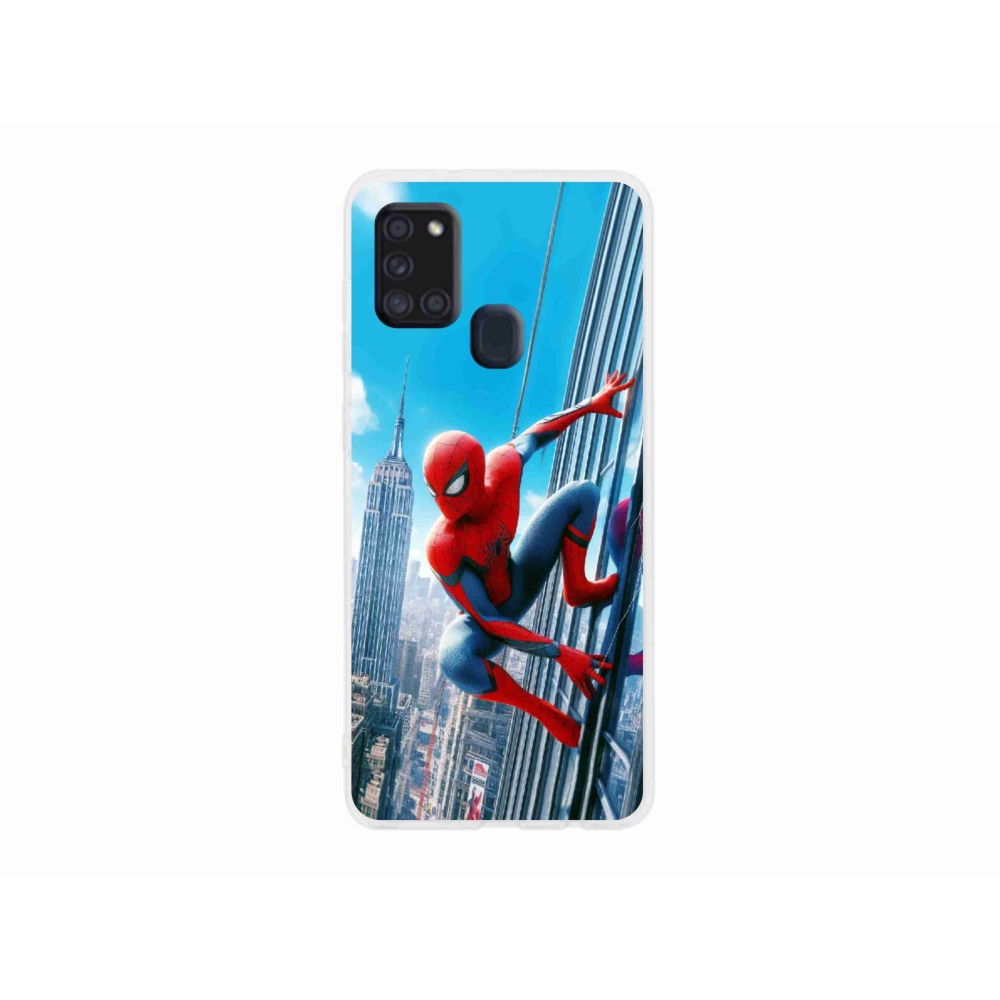 Gelový kryt mmCase na Samsung Galaxy A21s - spiderman