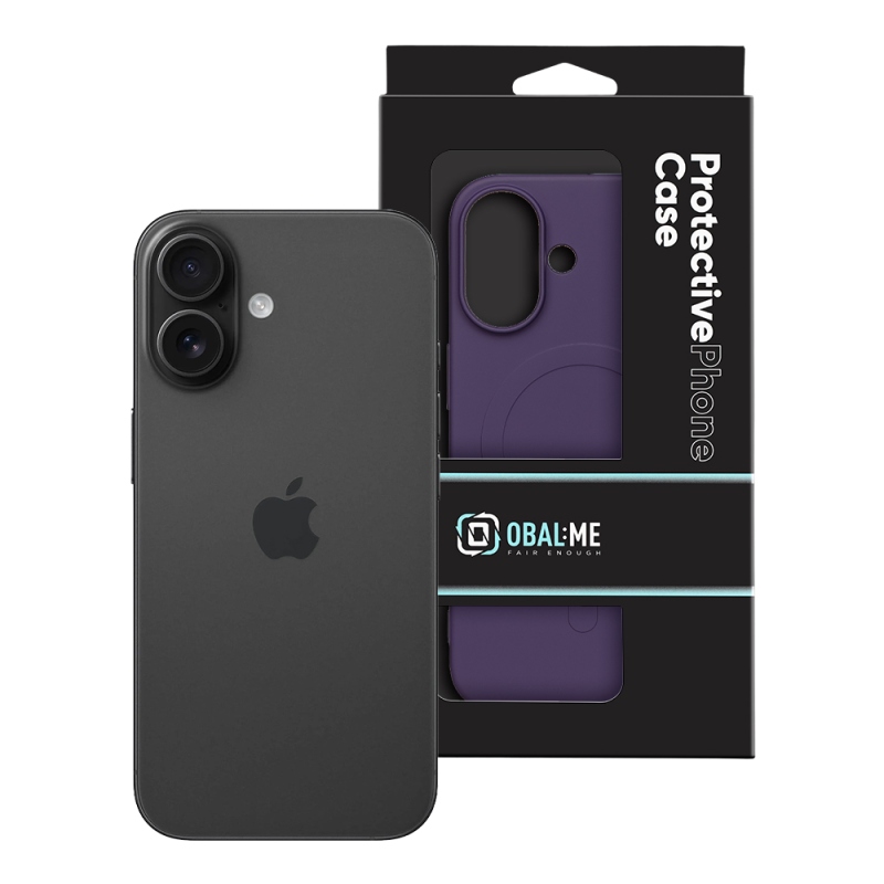 OBAL:ME MagNetix Sculpt Kryt pro Apple iPhone 16 Plum Purple