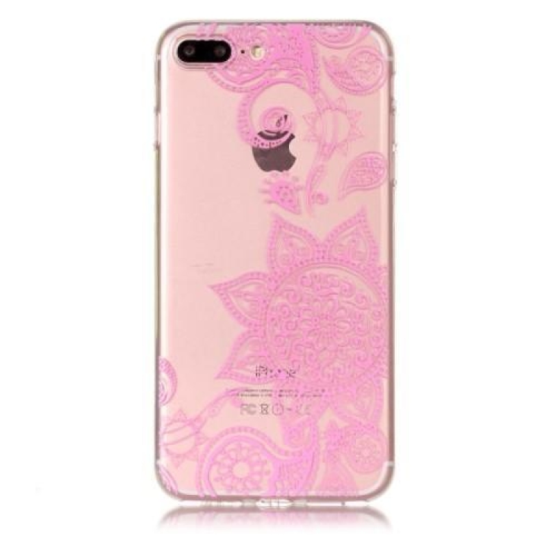 Funny gelový obal na iPhone 8 Plus a iPhone 7 Plus - krajka
