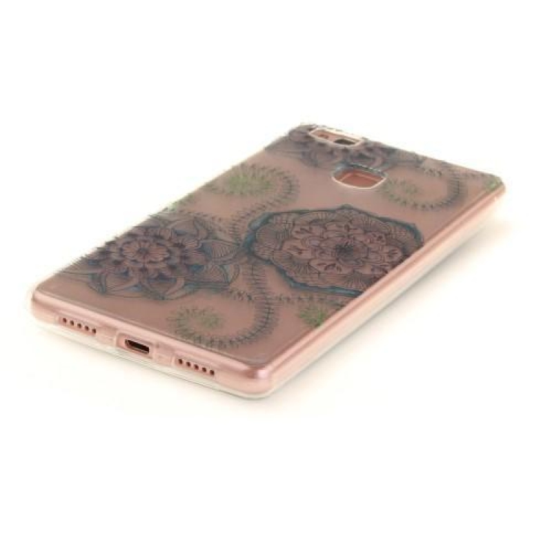 Funs gelový obal na mobil Huawei P9 Lite - lotus