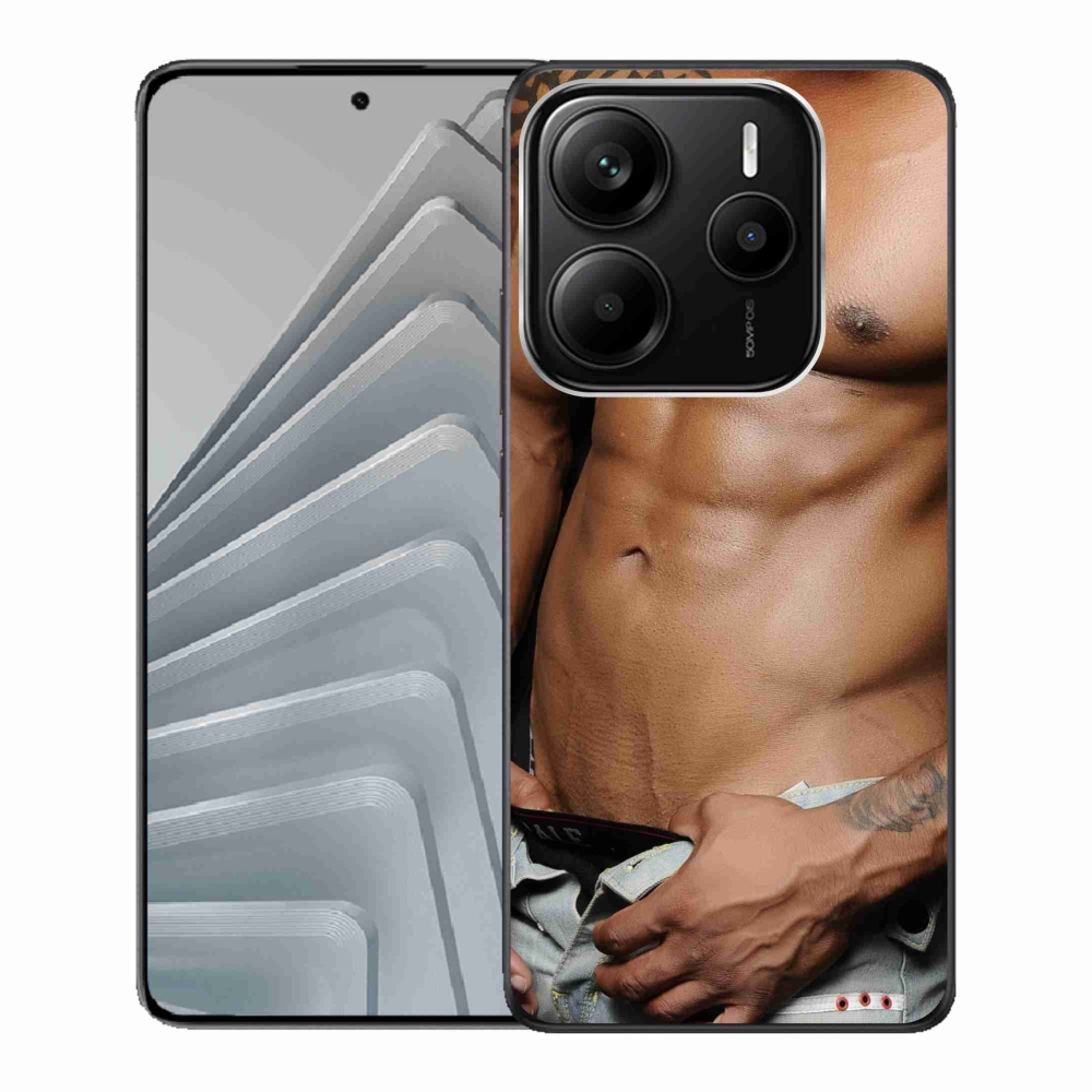 Gelový kryt mmCase na Xiaomi Redmi Note 14 5G - sexy muž
