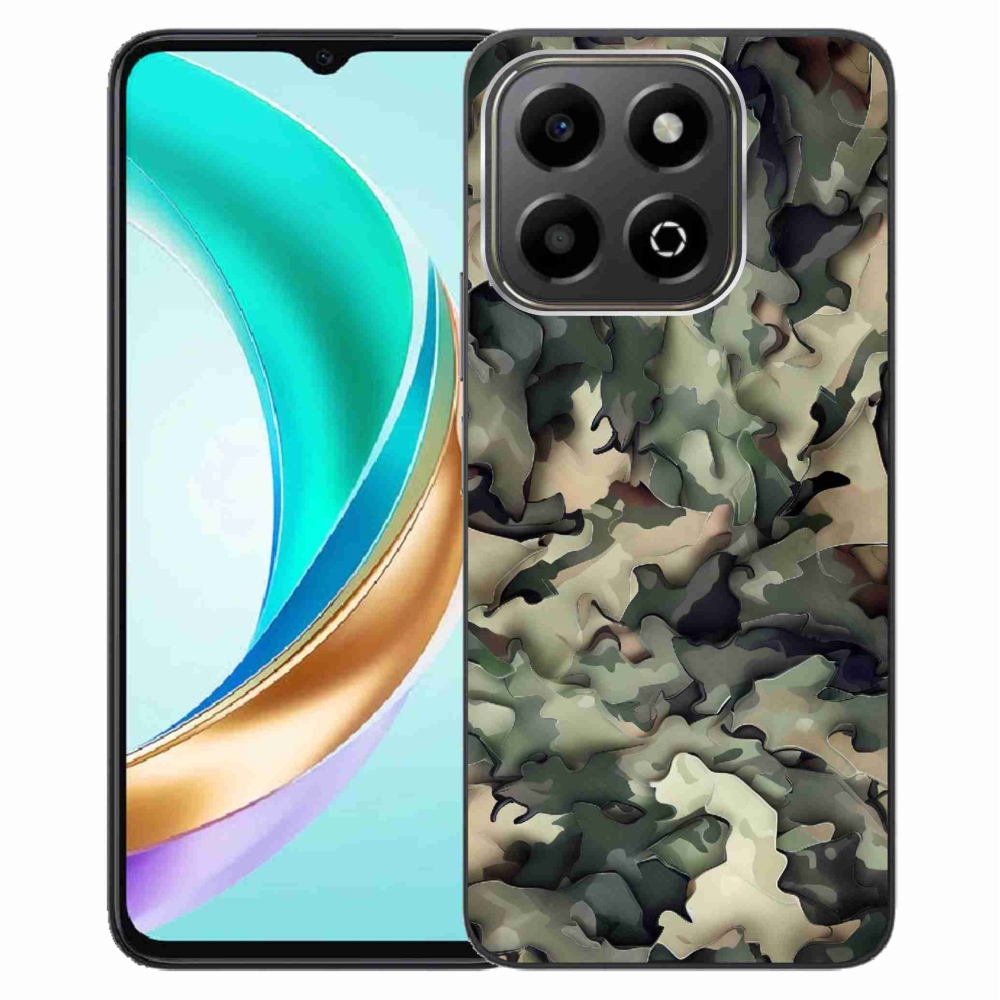 Gelový kryt mmCase na Honor X6b - maskáčový vzor 9