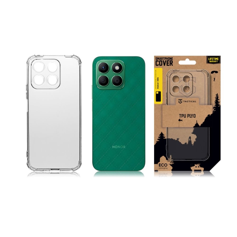 Tactical TPU Plyo Kryt pro Honor X8b Transparent 