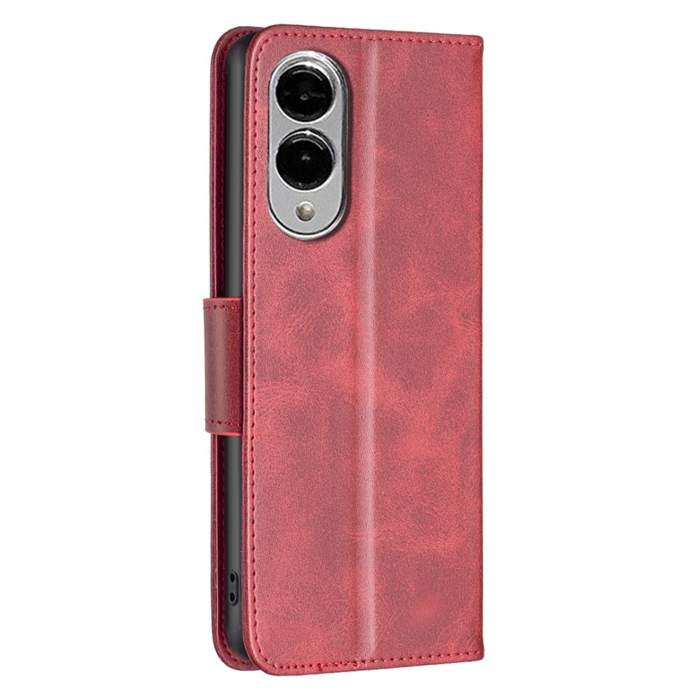 Case knížkové pouzdro na Samsung Galaxy S25 Edge - červené