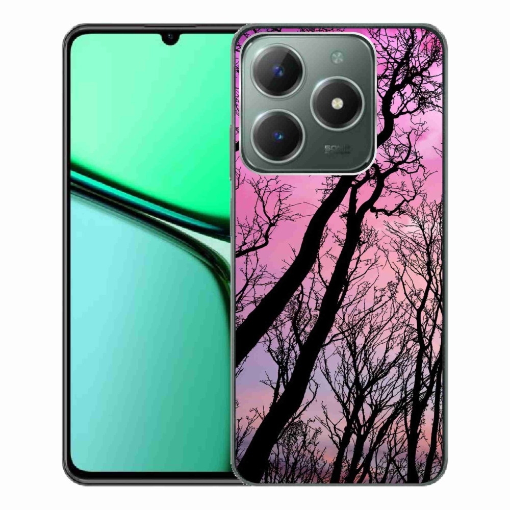 Gelový obal mmCase na Realme C61 - opadané stromy