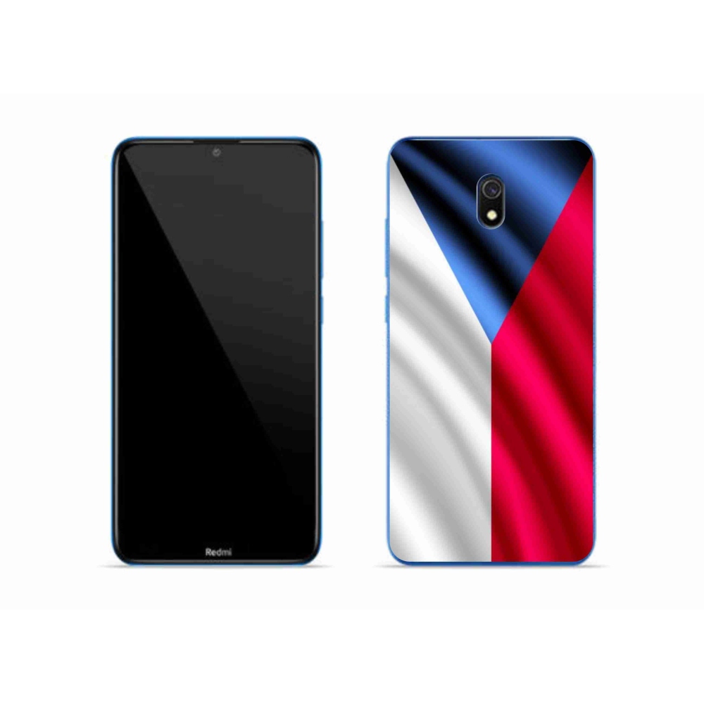 Gelový kryt mmCase na mobil Xiaomi Redmi 8A - česká vlajka