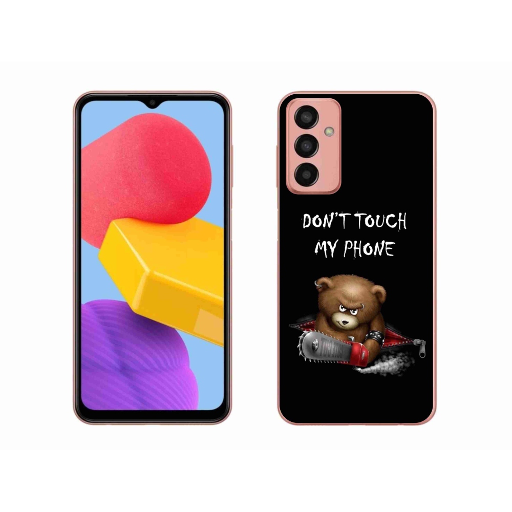 Gelový kryt mmCase na Samsung Galaxy M13 - nesahej na telefon