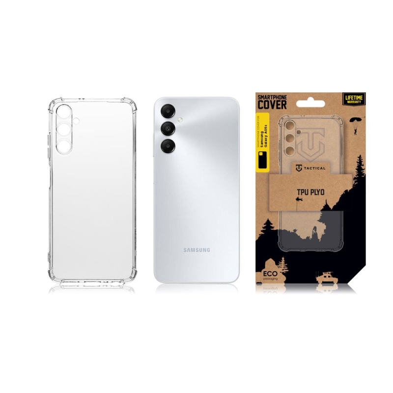 Tactical TPU Plyo Kryt pro Samsung Galaxy A05s Transparent 
