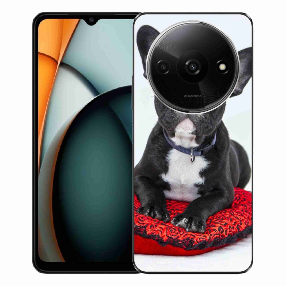 Gelový obal mmCase na Xiaomi Redmi A3 - buldok
