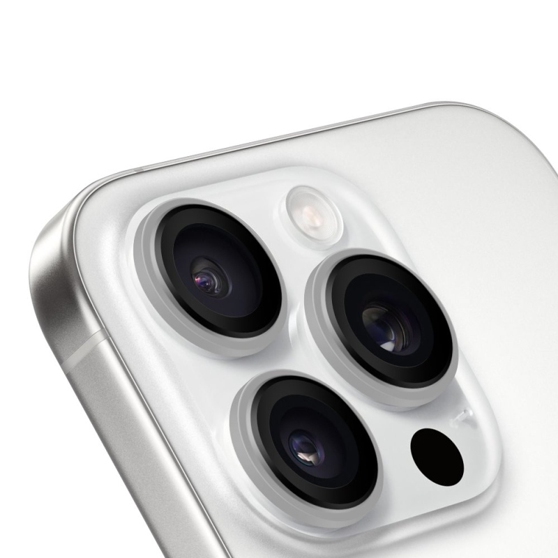 OBAL:ME Ochrana Čoček pro Apple iPhone 16 Pro/16 Pro Max White Titanium
