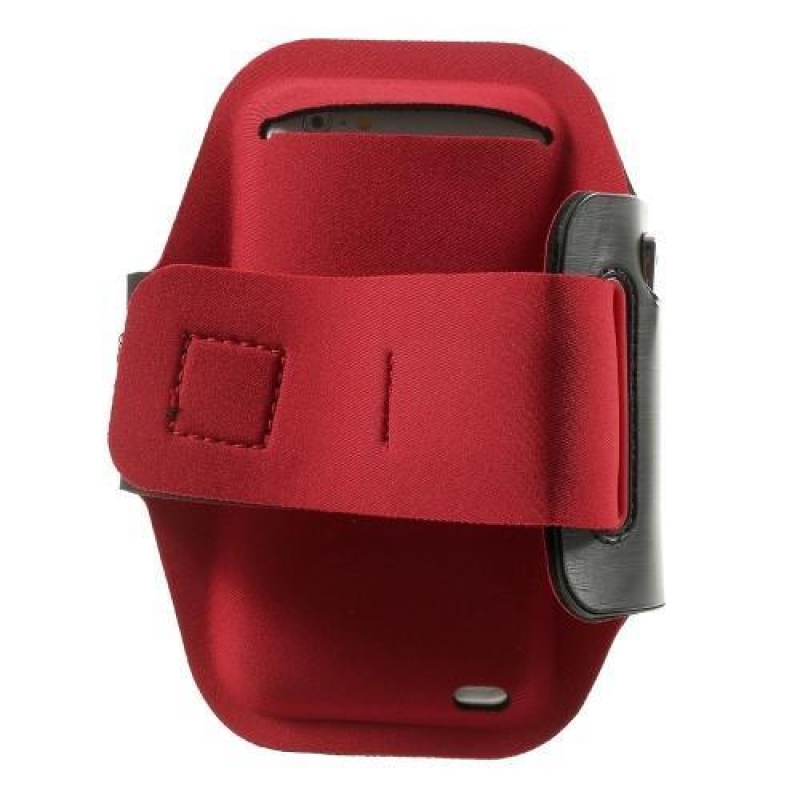 FX7 sportovní pouzdro na ruku pro telefony do 145*80 mm - červené