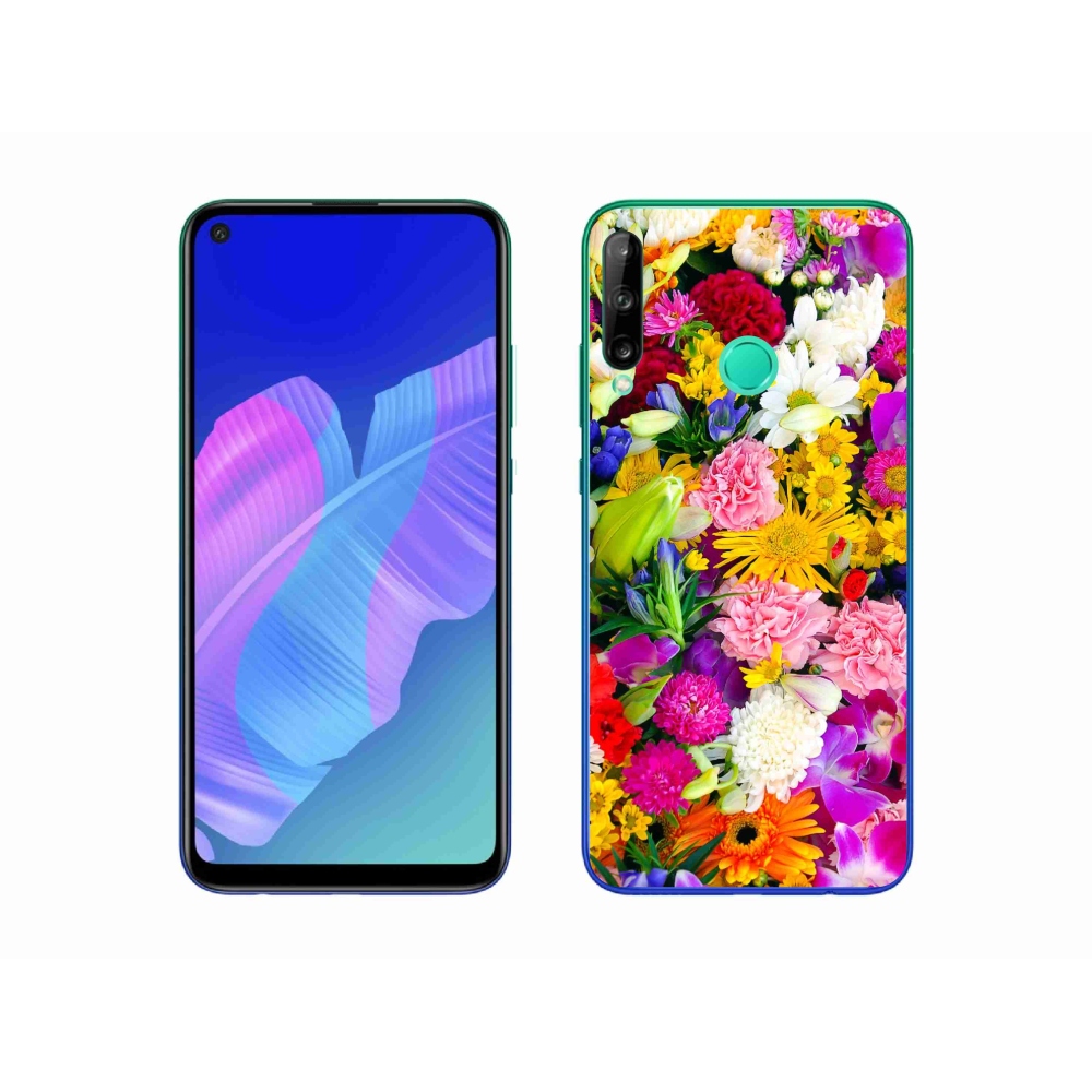Gelový kryt mmCase na Huawei P40 Lite E - květiny 12
