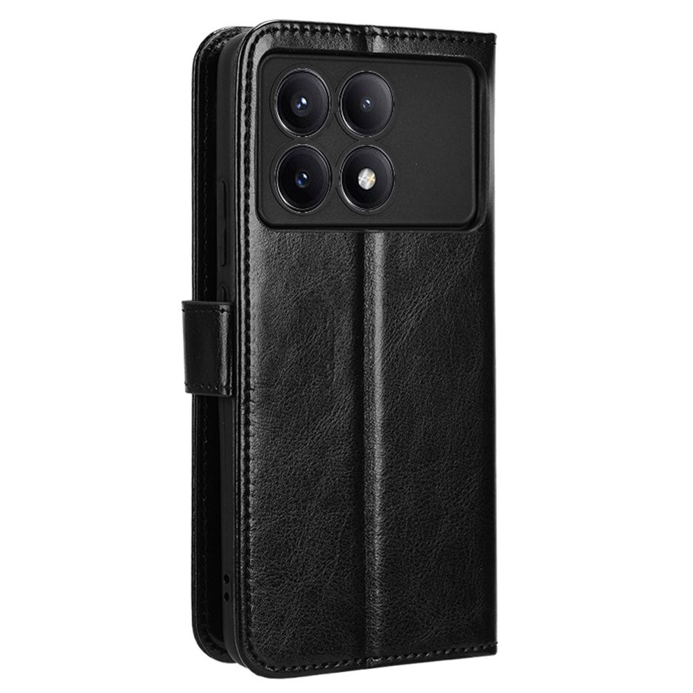 Wallet knížkové pouzdro na Xiaomi Poco X6 Pro 5G - černé
