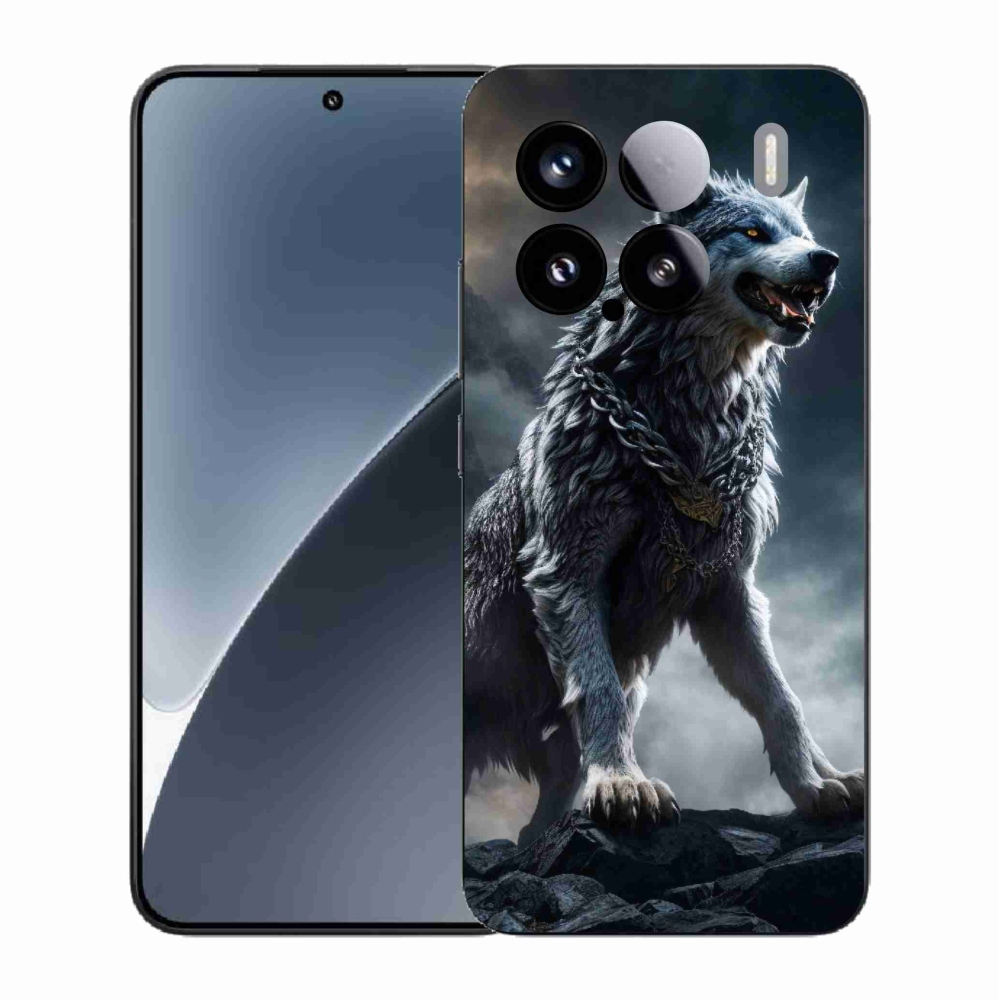 Gelový kryt mmCase na Xiaomi 15 - vlk 1