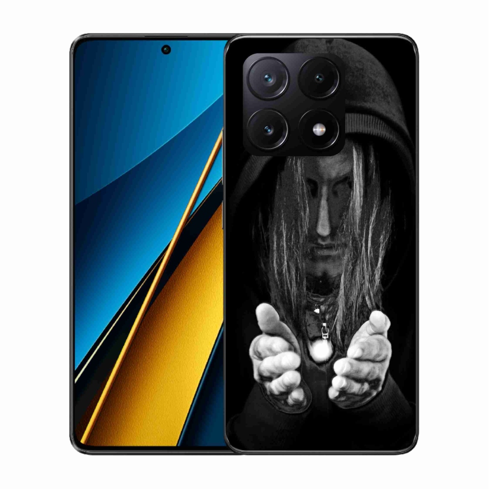 Gelový kryt mmCase na Xiaomi Poco X6 Pro 5G - tajemná osoba