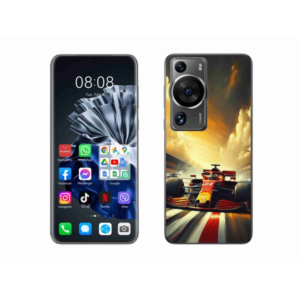 Gelový kryt mmCase na Huawei P60 Pro - formule 2