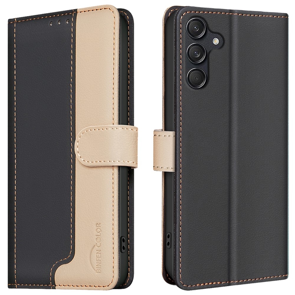 BNF DUO knížkové pouzdro na Samsung Galaxy A36 5G - černé