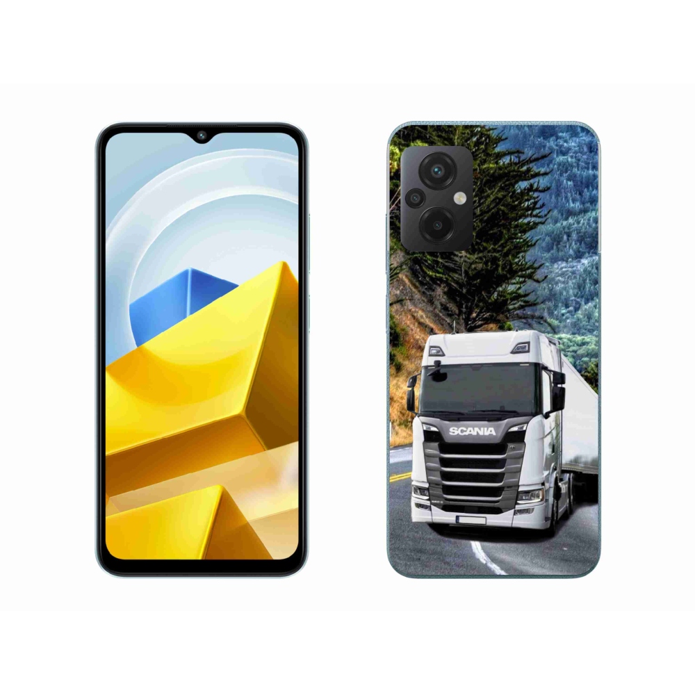 Gelový kryt mmCase na Xiaomi Poco M5 4G - kamion 1