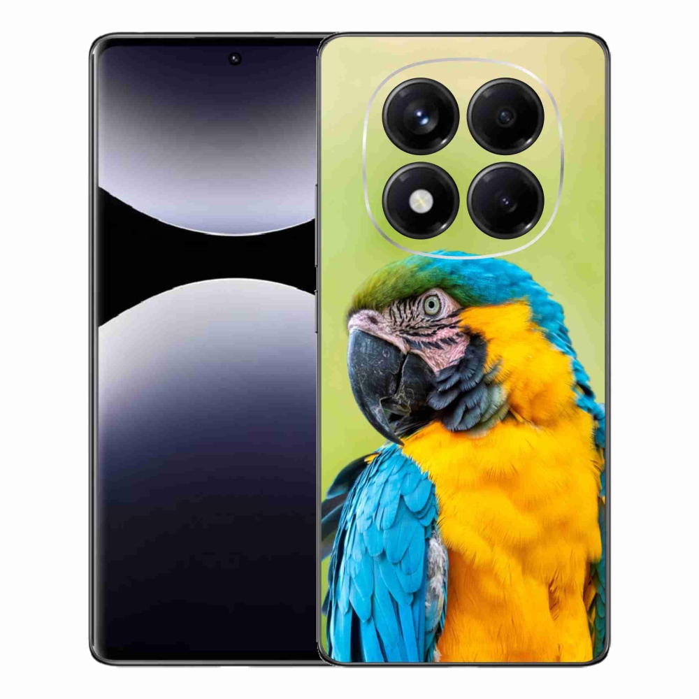 Gelový kryt mmCase na Xiaomi Redmi Note 14 Pro - papoušek ara 2