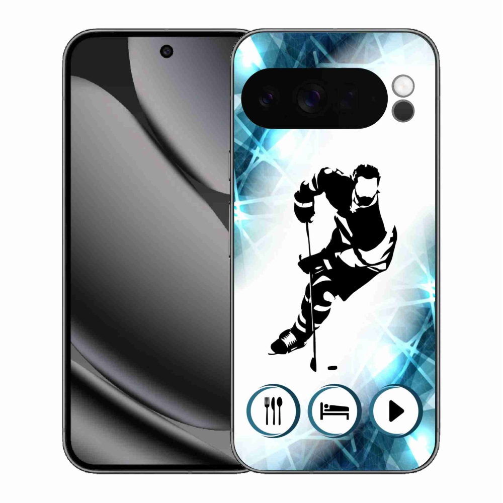 Gelový kryt mmCase na Google Pixel 10 Pro XL - hokej 1