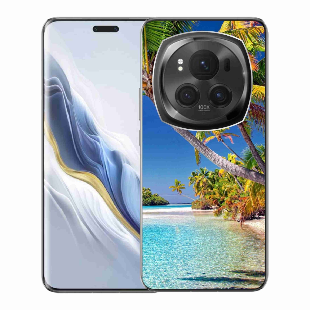 Gelový obal mmCase na Honor Magic 6 Pro 5G - mořská pláž