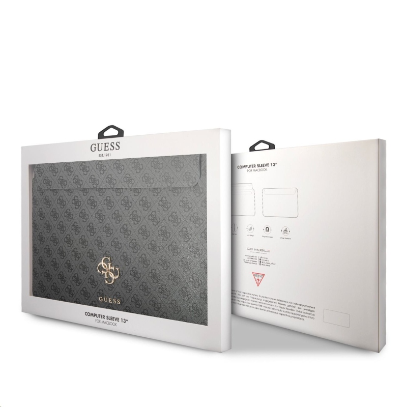 Guess PU 4G Metal Logo Computer Sleeve 13