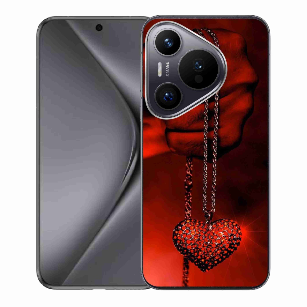 Gelový kryt mmCase na Huawei Pura 70 - náhrdelník
