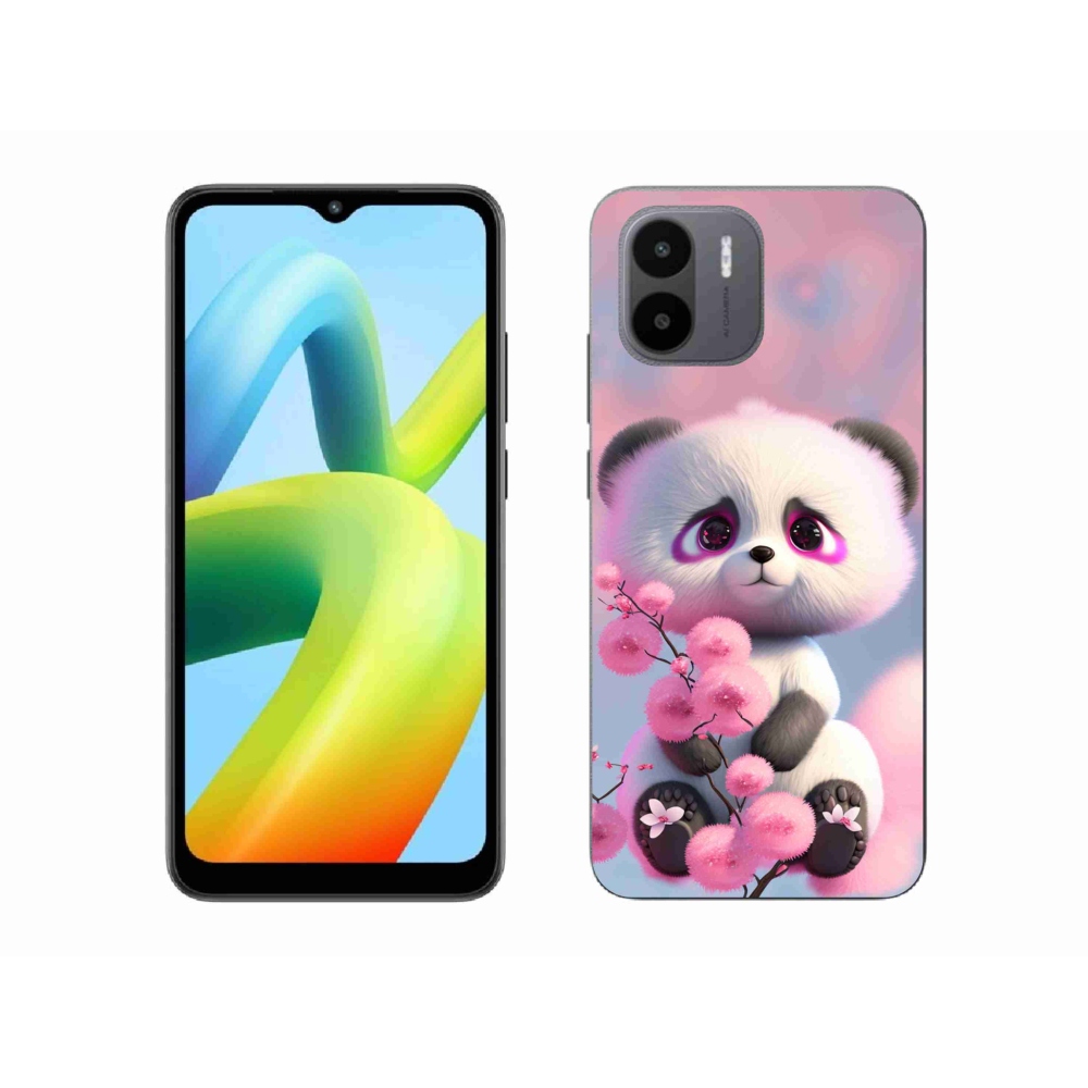 Gelový kryt mmCase na Xiaomi Redmi A1/Redmi A2 - roztomilá panda 1