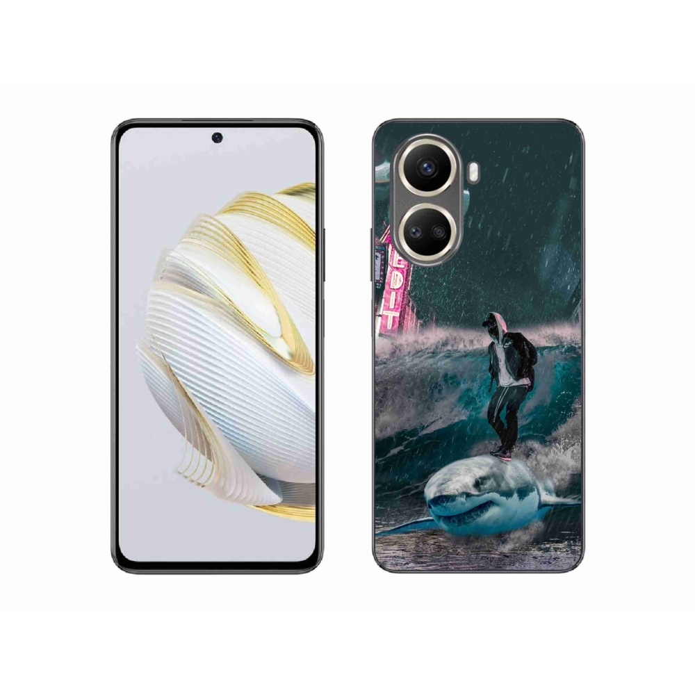 Gelový kryt mmCase na Huawei Nova 10 SE - žralok