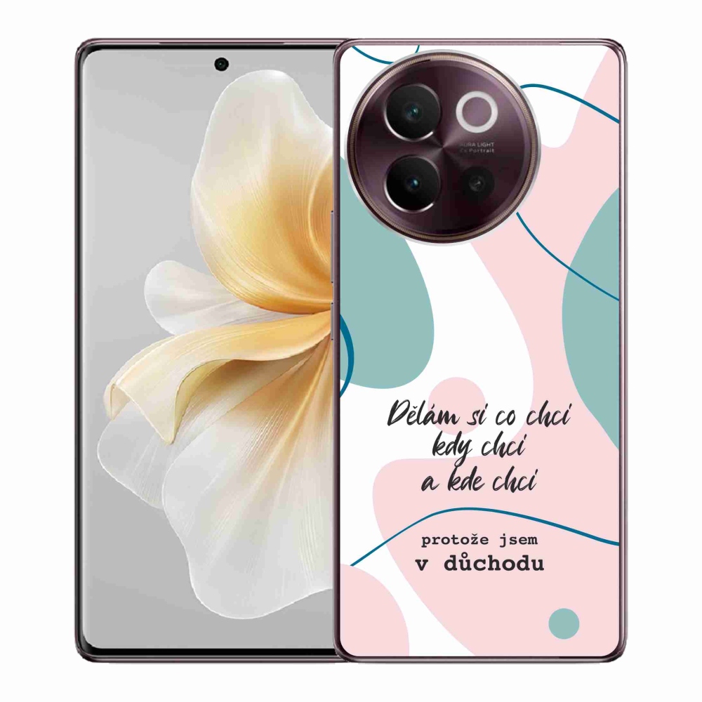 Gelový kryt mmCase na Vivo V40 Lite 5G - vtipný text 10 bílé pozadí