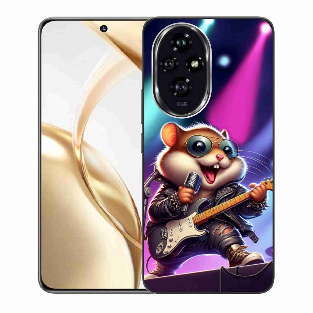 Gelový kryt mmCase na Honor 200 5G - křeček rocker