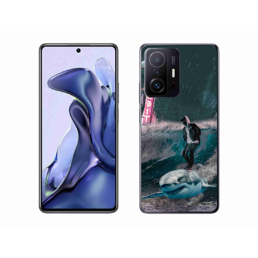 Gelový kryt mmCase na Xiaomi 11T - žralok