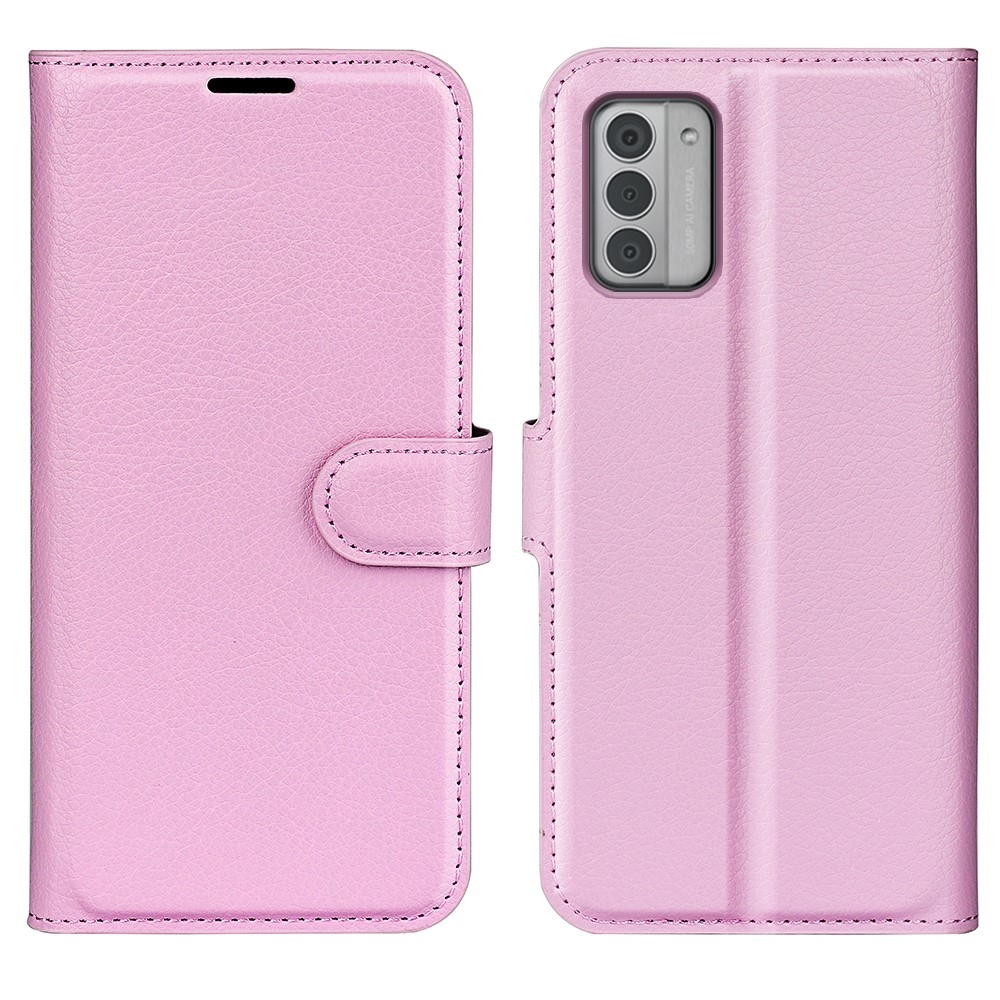 Litchi knížkové pouzdro na Nokia G42 - růžové