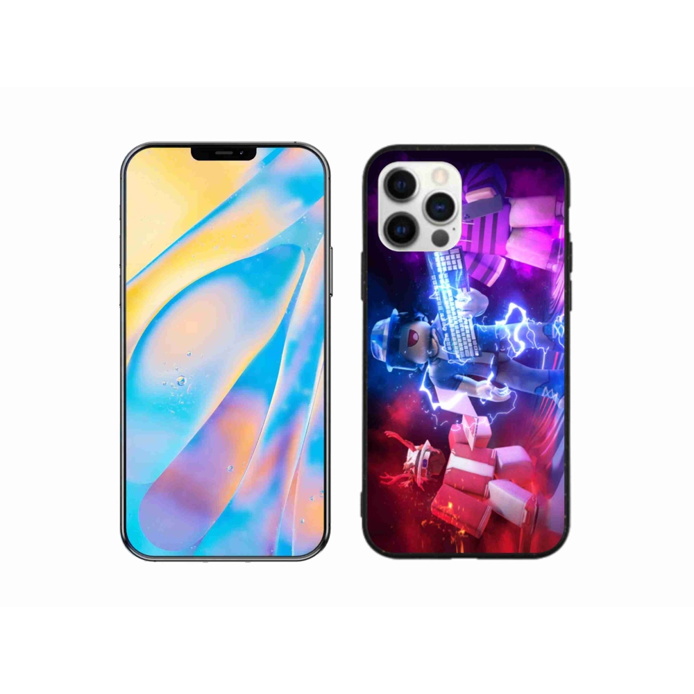 Gelový kryt mmCase na iPhone 12 - roblox