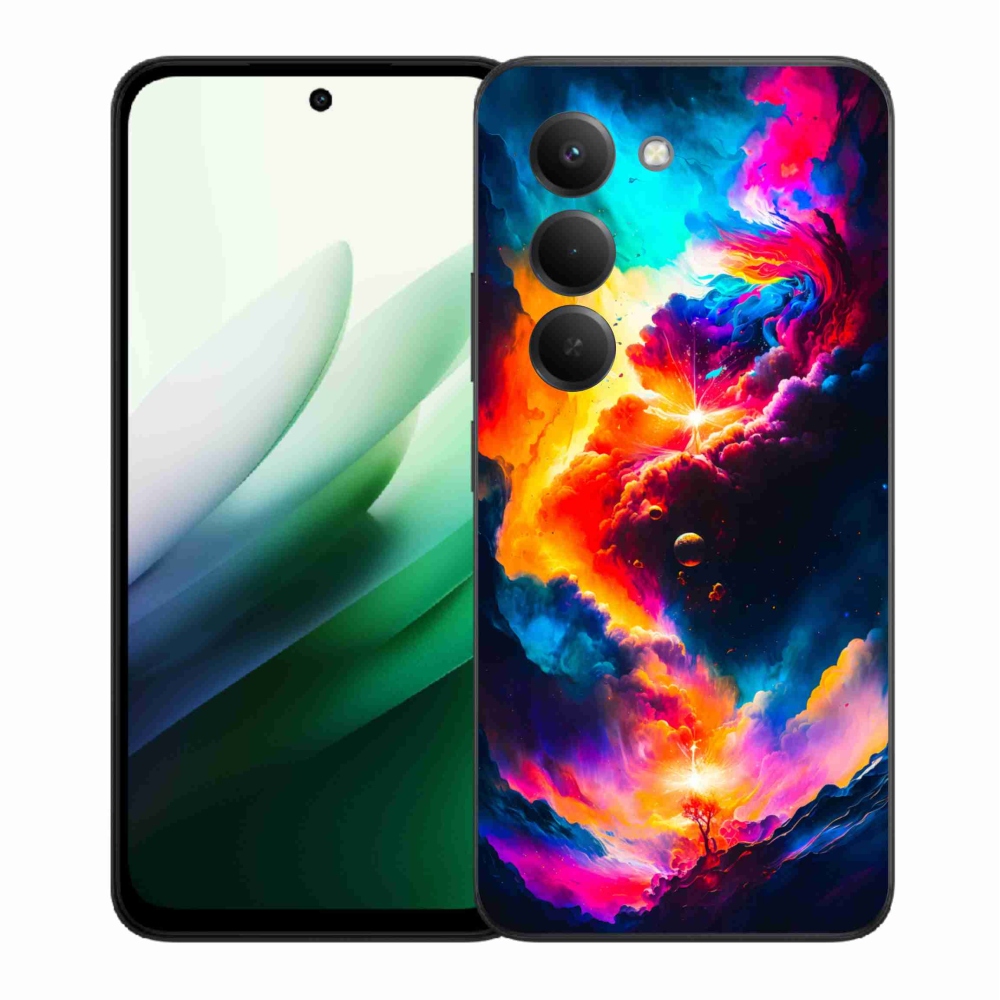 Gelový kryt mmCase na Xiaomi Redmi 15 5G (169mm) - abstraktní motiv