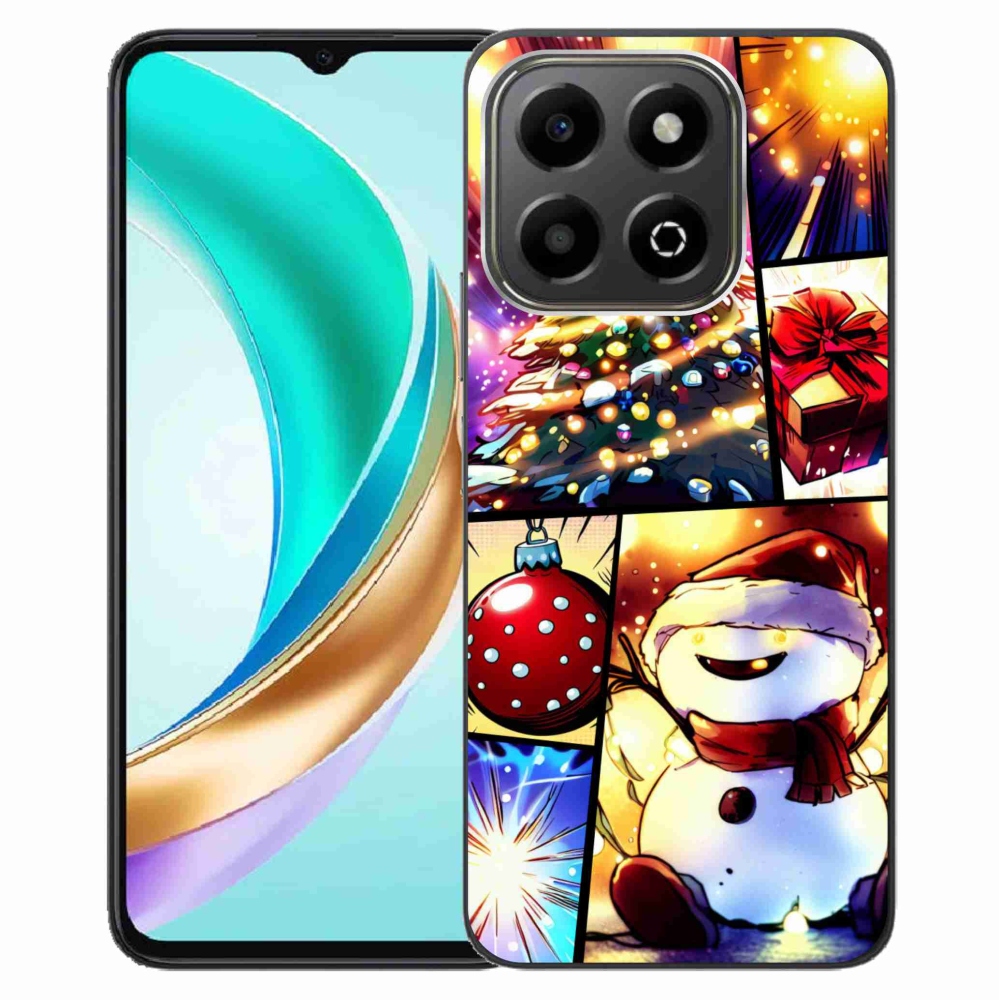 Gelový kryt mmCase na Honor X6b - vánoční motivy 1