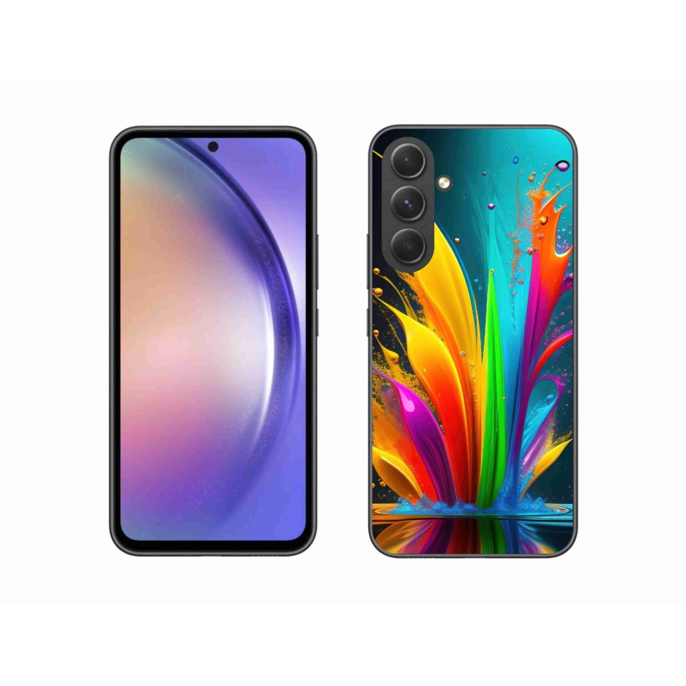 Gelový kryt mmCase na Samsung Galaxy A54 5G - abstraktní motiv 1