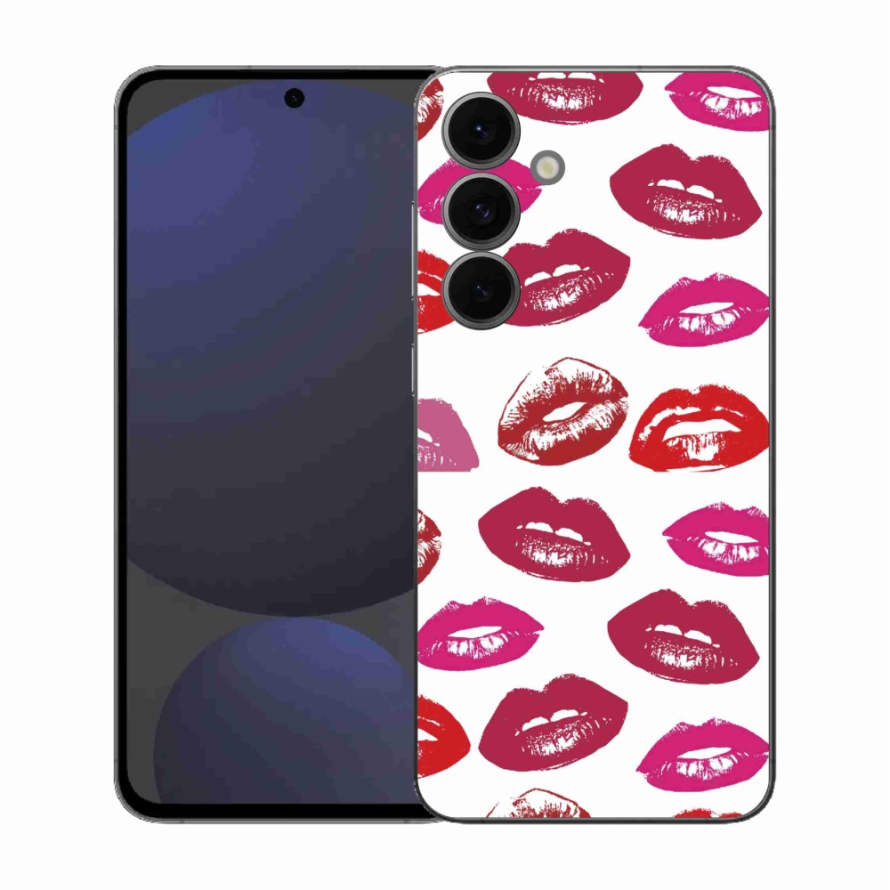 Gelový kryt mmCase na Samsung Galaxy S25 FE - rty