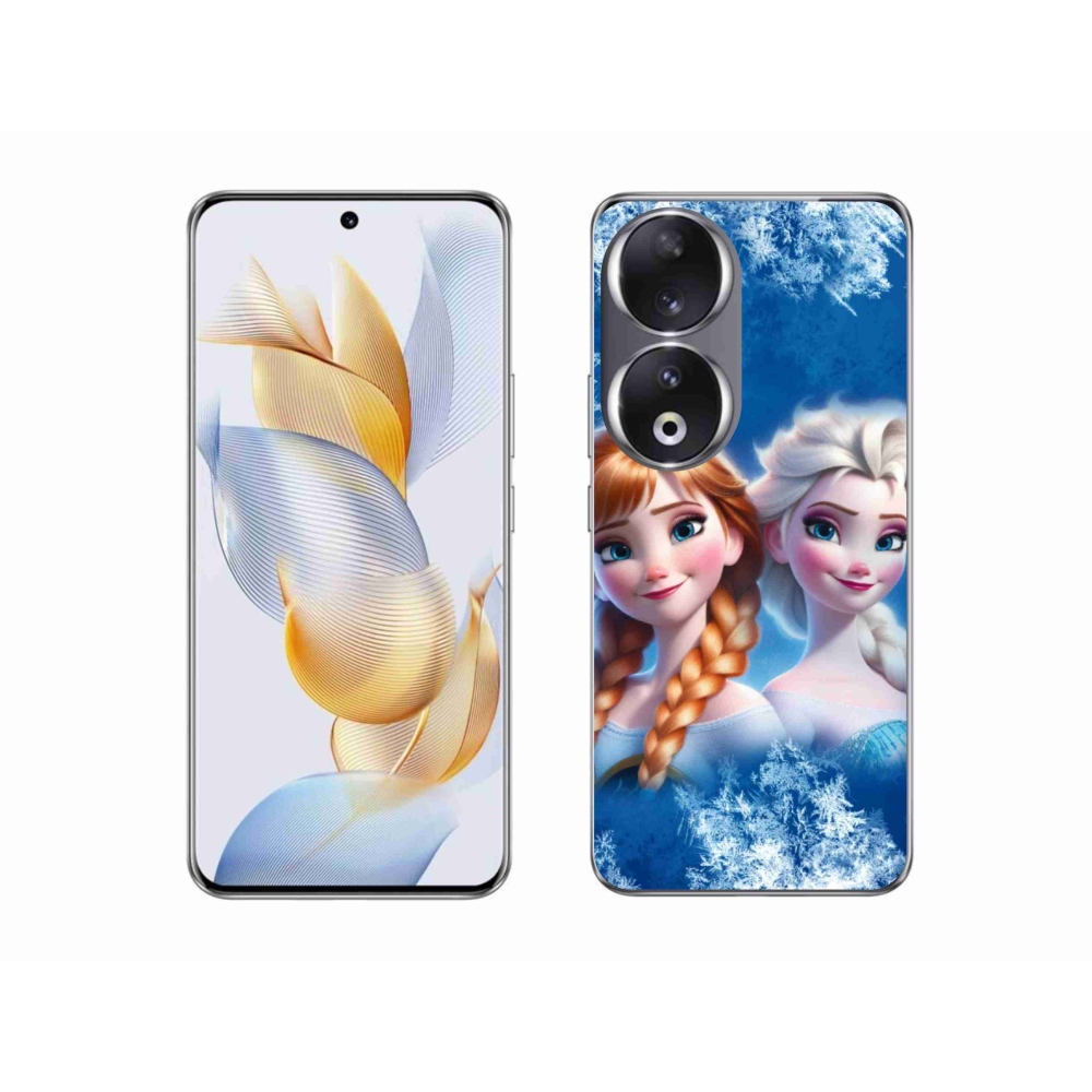 Gelový kryt mmCase na Honor 90 - ledové království 2