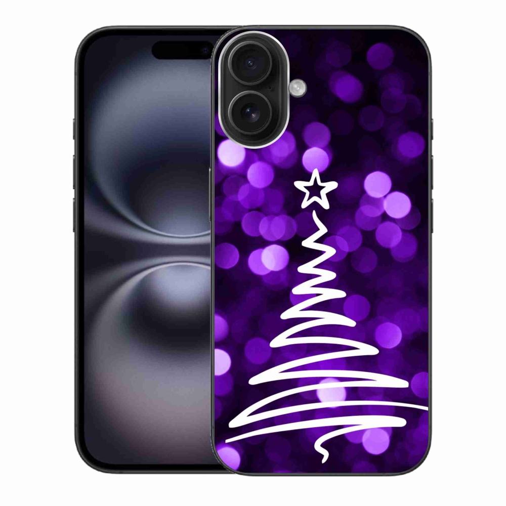 Gelový kryt mmCase na iPhone 16 Plus - stromek
